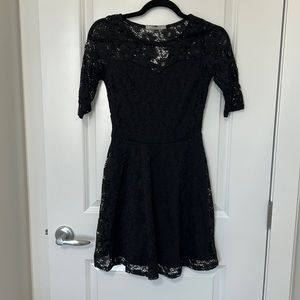 New lace skater dress!
